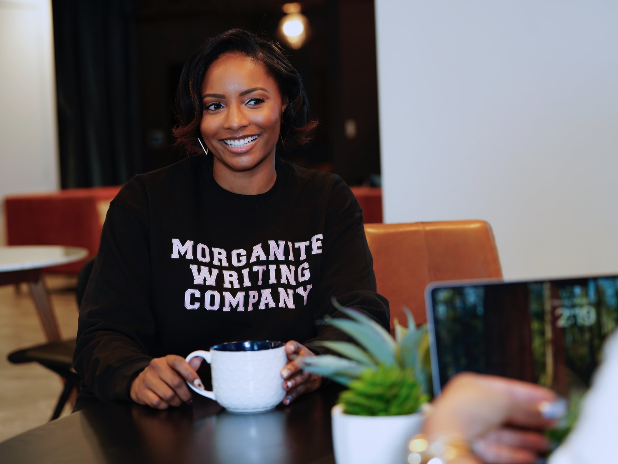 Morgan Paden at work